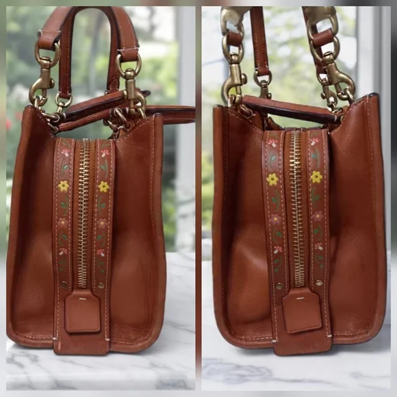COACH X DISNEY LIMITED EDITION 2023 ✨️ Rogue 25 Bag - Signature Canvas Patchwork - Picture 6 of 17